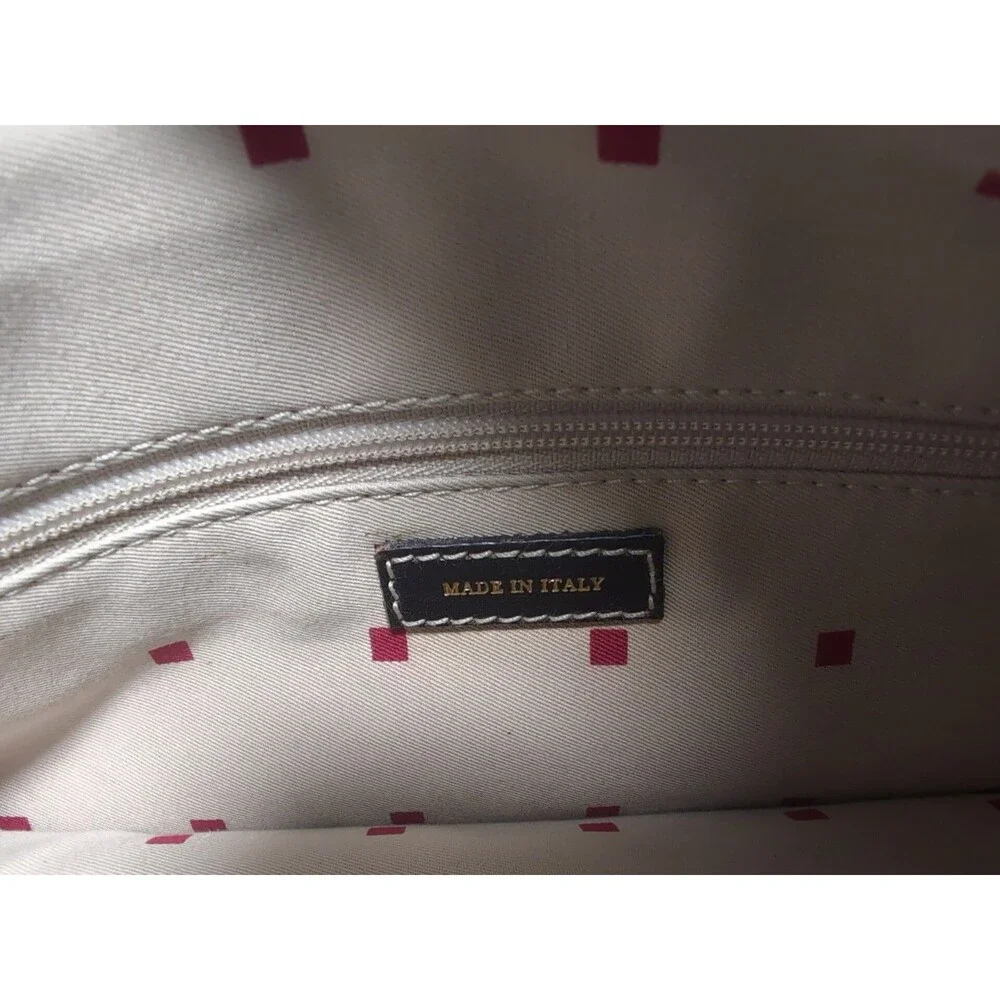 KATE SPADE BLACK CANVAS LEATHER PURSE BAG NEW YORK Beautiful - Picture 11 of 16